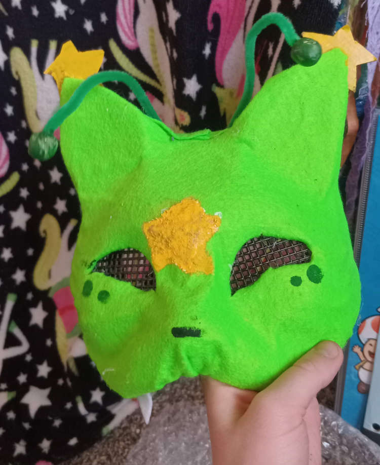 Alien mask! :3